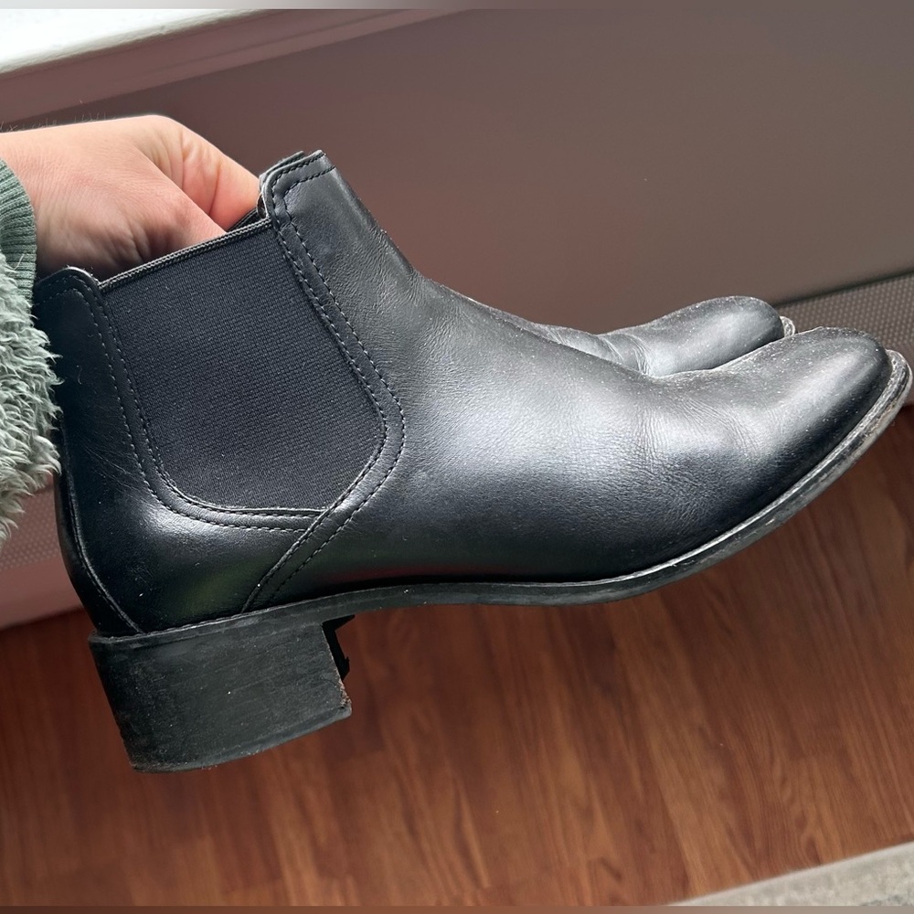 Cole Haan Black Genuine Leather Chelsea Boots